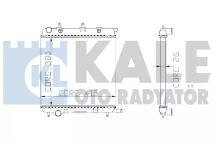 Теплообменник KALE OTO RADYATÖR 285200