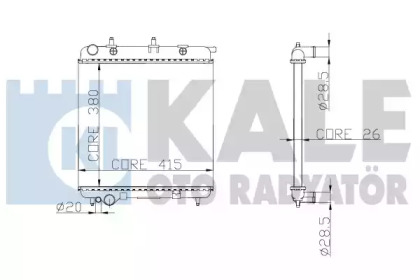 Теплообменник KALE OTO RADYATÖR 297100