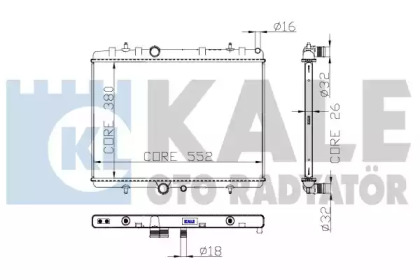 Теплообменник KALE OTO RADYATÖR 297700