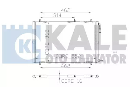 Конденсатор KALE OTO RADYATÖR 300000