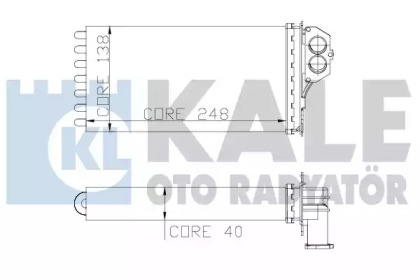 Теплообменник KALE OTO RADYATÖR 319000