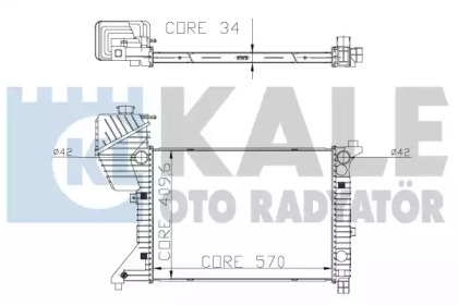 Теплообменник KALE OTO RADYATÖR 319900