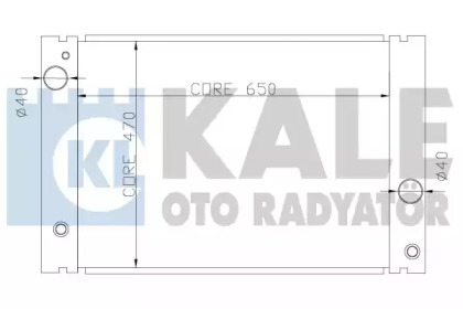 Теплообменник KALE OTO RADYATÖR 341910