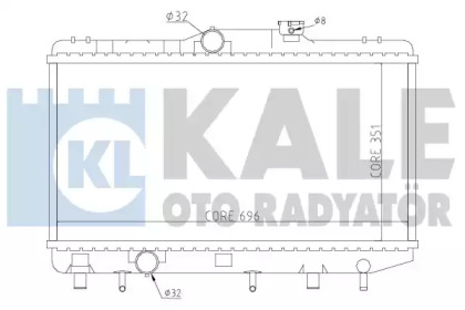 Теплообменник KALE OTO RADYATÖR 341925