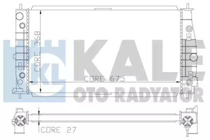 Теплообменник KALE OTO RADYATÖR 341935