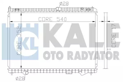 Теплообменник KALE OTO RADYATÖR 341945