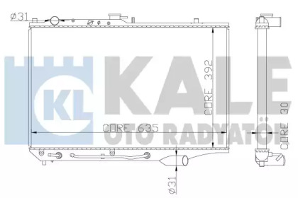 Теплообменник KALE OTO RADYATÖR 342005