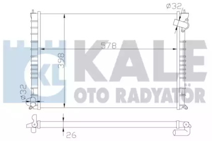 Теплообменник KALE OTO RADYATÖR 342030