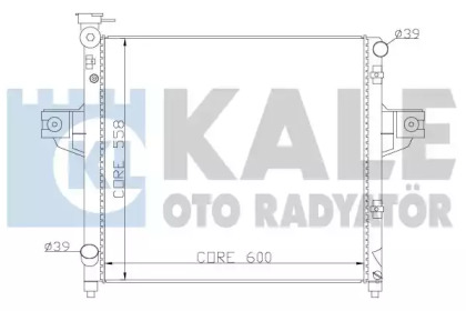 Теплообменник KALE OTO RADYATÖR 342095