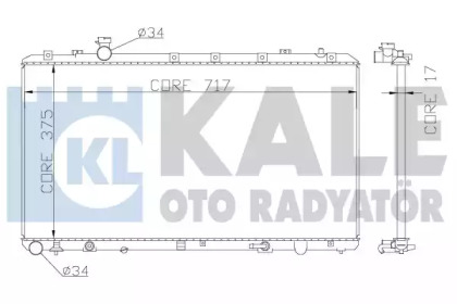 Теплообменник KALE OTO RADYATÖR 342120