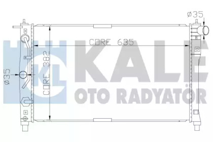 Теплообменник KALE OTO RADYATÖR 342250