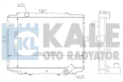 Теплообменник KALE OTO RADYATÖR 342295