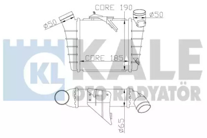 Теплообменник KALE OTO RADYATÖR 342300