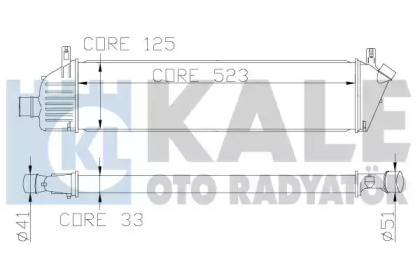 Теплообменник KALE OTO RADYATÖR 342360