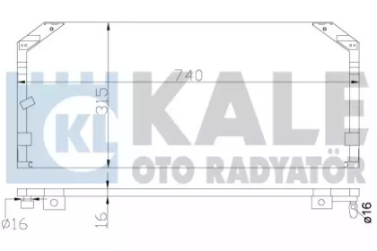 Конденсатор KALE OTO RADYATÖR 342465