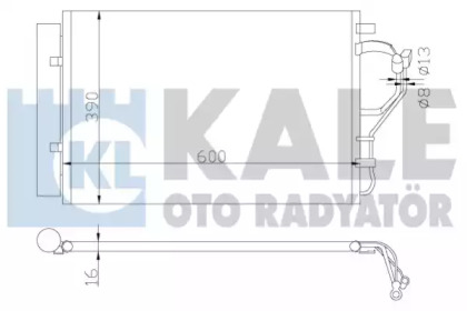 Конденсатор KALE OTO RADYATÖR 342525