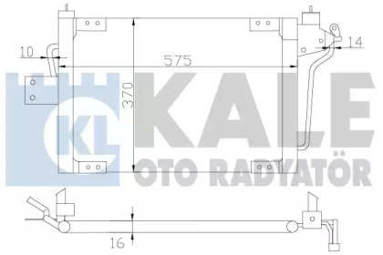 Конденсатор KALE OTO RADYATÖR 342570