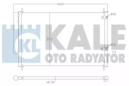 Конденсатор KALE OTO RADYATÖR 342595