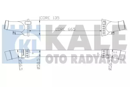 Теплообменник KALE OTO RADYATÖR 342600