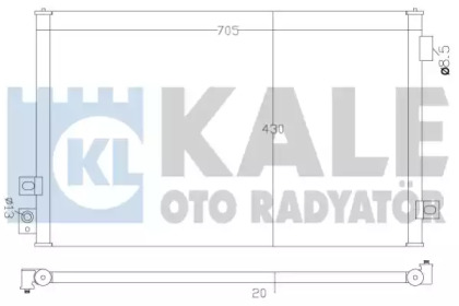 Конденсатор KALE OTO RADYATÖR 342615