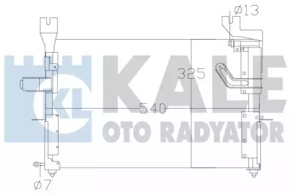 Конденсатор KALE OTO RADYATÖR 342620