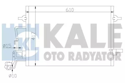 Конденсатор KALE OTO RADYATÖR 342920