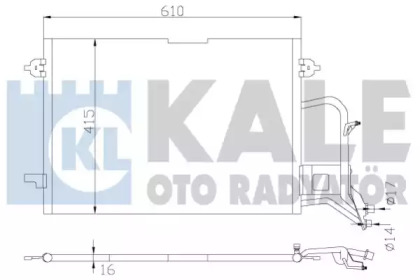 Конденсатор KALE OTO RADYATÖR 342935