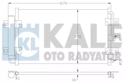 Конденсатор KALE OTO RADYATÖR 342985