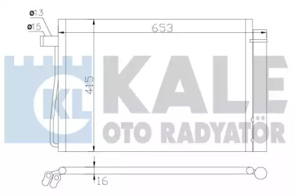 Конденсатор KALE OTO RADYATÖR 343060