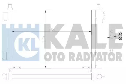 Конденсатор KALE OTO RADYATÖR 343170