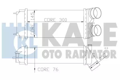 Теплообменник KALE OTO RADYATÖR 344200