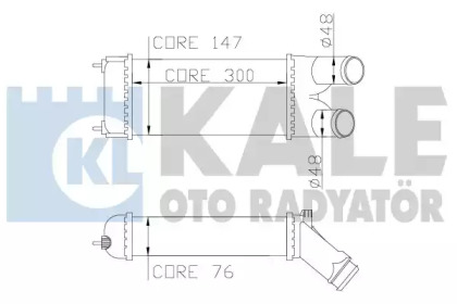 Теплообменник KALE OTO RADYATÖR 344400