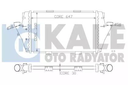 Теплообменник KALE OTO RADYATÖR 346100