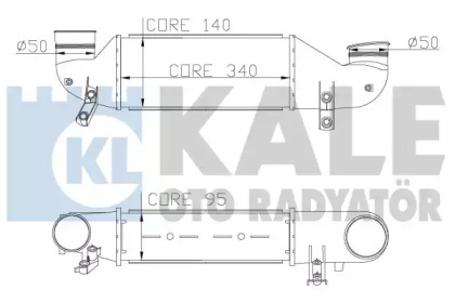 Теплообменник KALE OTO RADYATÖR 346500