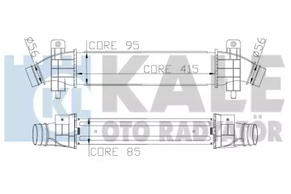 Теплообменник KALE OTO RADYATÖR 346700