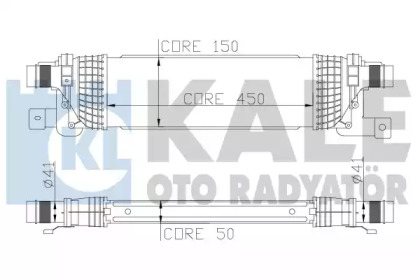 Теплообменник KALE OTO RADYATÖR 346800