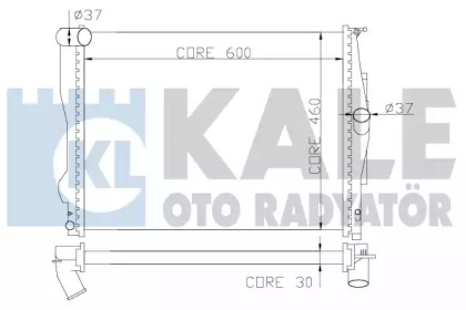 Теплообменник KALE OTO RADYATÖR 348700