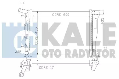 Теплообменник KALE OTO RADYATÖR 350100