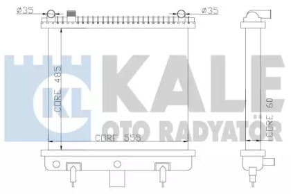 Теплообменник KALE OTO RADYATÖR 350500