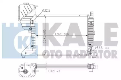 Теплообменник KALE OTO RADYATÖR 351100