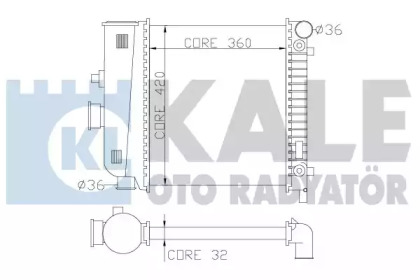 Теплообменник KALE OTO RADYATÖR 351400