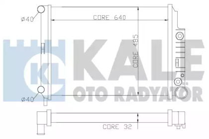 Теплообменник KALE OTO RADYATÖR 351600