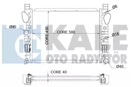 Теплообменник KALE OTO RADYATÖR 351800