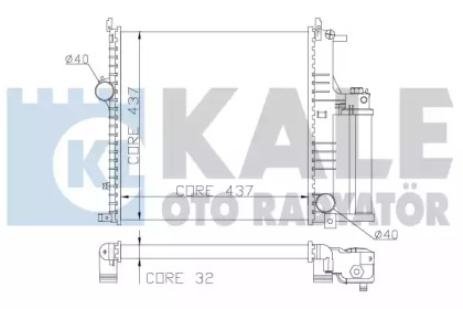 Теплообменник KALE OTO RADYATÖR 352100