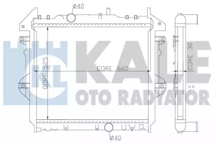 Теплообменник KALE OTO RADYATÖR 352600