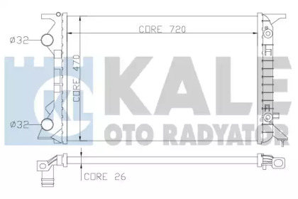 Теплообменник KALE OTO RADYATÖR 353400