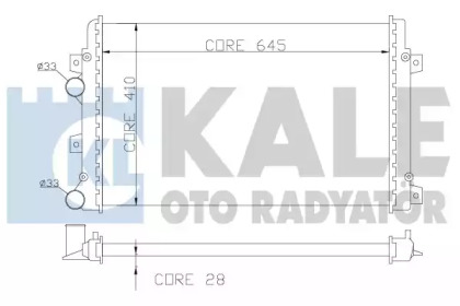 Теплообменник KALE OTO RADYATÖR 353500