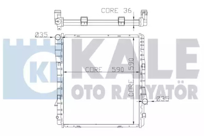 Теплообменник KALE OTO RADYATÖR 354200