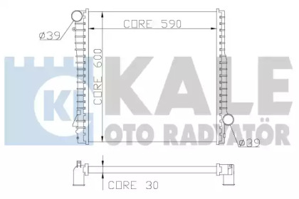 Теплообменник KALE OTO RADYATÖR 354300