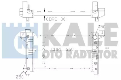 Теплообменник KALE OTO RADYATÖR 355700